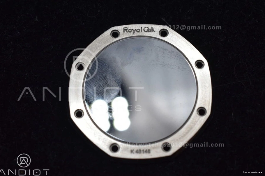 Dial Oak SS 41mm Royal Affordable Textured Clone Best Super on APSF A4302 449 Bracelet Edition SS White 15500 1:1 0504